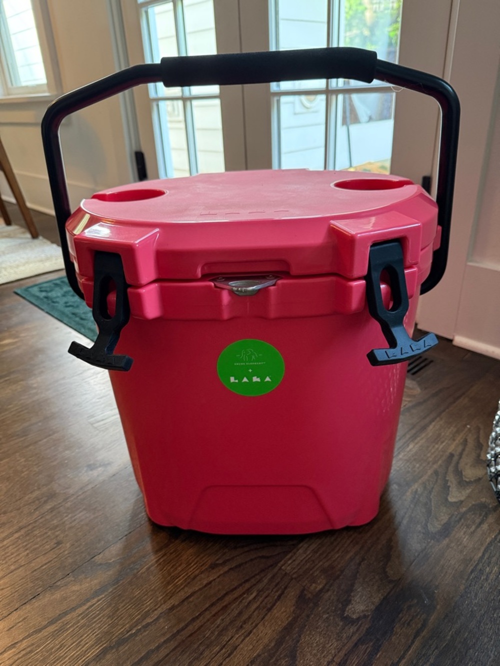 Drunk Elephant x LAKA Pink Insulated Cooler Bucket with Handle